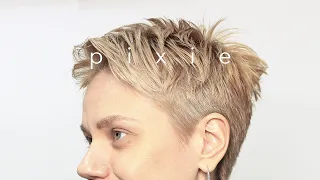 ✂️ SHORT PIXIE HAIRCUT . fast & easy tutorial