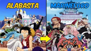 Top Ten Strongest Characters From EVERY ONE PIECE ARC | Pretimeskip
