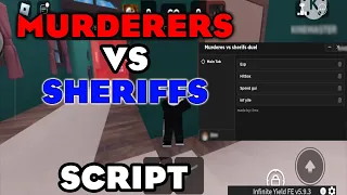 Murderers VS Sheriffs Duels Script / Hack | ESP, HITBOX, Speed Gui, Aimbot