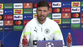 ‘Very strange!’ | Ruben Dias on line up against Cancelo ahead of quarter-finals against Munich in CL