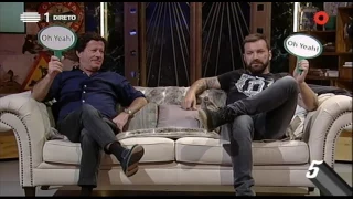 "Eu Nunca" com Joaquim de Almeida e Ljubomir Stanisic - 5 Para a Meia Noite