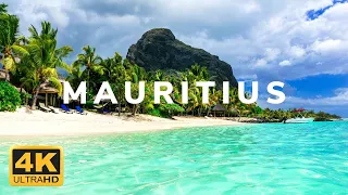 Mauritius[ 4k ] Beach And Resort Drone View With Relaxing Music