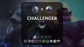 NA Challenger match 1357: Super Volibear vs Super Braum