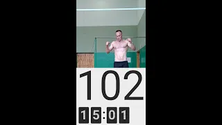 102 подтягивания за один подход! Личный рекорд! 102 Pull-ups!