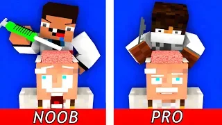 Minecraft NOOB vs PRO vs GOD: Surgery Challenge - Animation