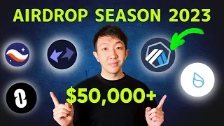 Top 5 Airdrops 2023 for Free Crypto (WATCH NOW before it's TOO Late!)