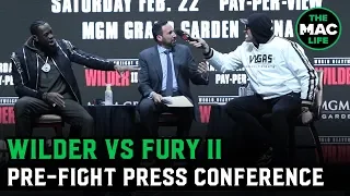 Deontay Wilder vs. Tyson Fury II | Full Pre-Fight Press Conference