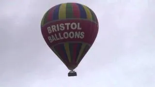 Bristol Balloon Fiesta 2011 view from brislington