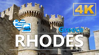 Rhodes (Ρόδος), Greece ► Travel Video,  4K ► Travel in ancient Greece