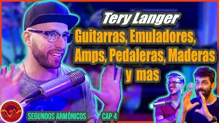 CÓMO PRODUCIR GUITARRAS QUE SUENEN INCREÍBLES con TERY LANGER 🎸 - Segundos Armónicos Cap 04