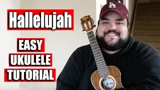 HALLELUJAH - LEONARD COHEN | EASY UKULELE TUTORIAL