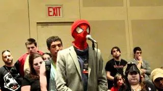 NYCC DA Panel with Felicia Day -- Comments by Spiderman