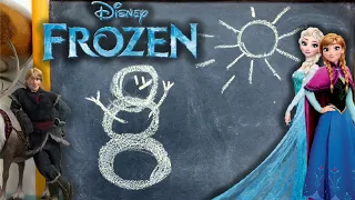 In Summer (Disney's Frozen) ♫ 8 HOURS of Chalk Animation + Lullaby for Babies