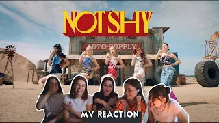 있지 ITZY - 'NOT SHY' MV REACTION