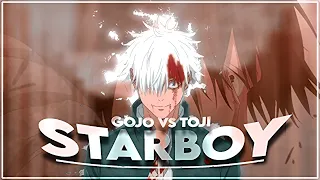 Starboy- Gojo vs Toji || edit/amv|| 4k