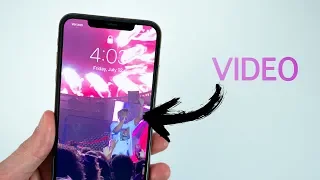 How to Set Video as Lock Screen Wallpaper on iPhone!