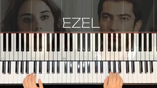 Ezel - Eysan  Unutamiyorum / Easy Piano Tutorial / Beginner Piano