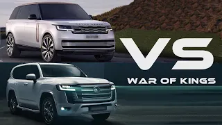 2022 Range Rover VS 2022 Toyota Land Cruiser - SUV BATTLE!