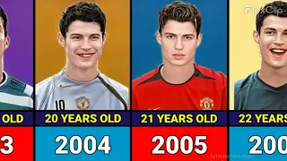 Cristiano ronaldo at every age