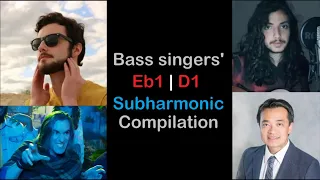 Subharmonic Eb1 | D1 Compilation | Bass Singers
