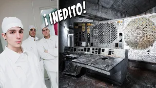 Entramos en la sala del reactor 4, donde se originó la catástrofe de CHERNOBYL  *INÉDITO*