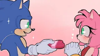 Los Chocolates Para Amy Rose | Sonamy (Movie) Cómic-Dub | Legacy of CHAOS