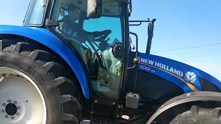Привезли новый трактор New Holland TD 5.110.(2020г)