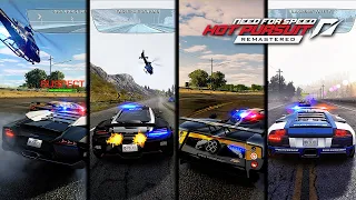 All Speed Enforcement Events (No Penalties) - Need for Speed Hot Pursuit Remastered