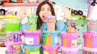 MIXING ALL MY GIANT BUCKETS OF STORE BOUGHT SLIME! Slimeatory #478