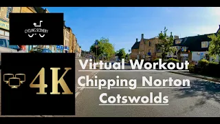 Chipping Norton Cotswolds Virtual Workout Scenery 4K-20 Min Treadmill Cycling Exercise Machine