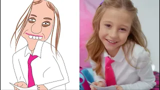 Nastya - My birthday Has Come drawing meme || Young Dylan