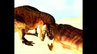 Garrys Mod: T-rex vs. Giganotosaurus