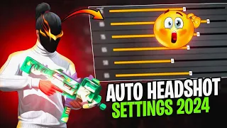 Auto Headshot Setting 😱 100% Working Pro Settings and Fire Button Strategies Revealed !