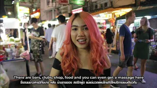 BANGKOK NIGHTLIFE AT KHAOSAN ROAD