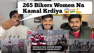 265 women bikers demonstrate 'Naari Shakti' at Kartavya path 75th Republic day parade |PAK REACTION