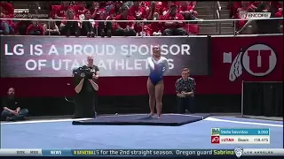 Katelyn Ohashi 2017 Floor vs Utah 9.850