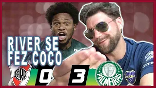 River 0 vs Palmeiras 3 - Reacción hincha BOCA desde BRASIL - COPA LIBERTADORES 05/01/21