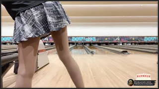 ノーミスを出したい！リーグ戦前日に1G目♡ボウリング女子の練習風景 第2章95（2nd Bowling Practice）