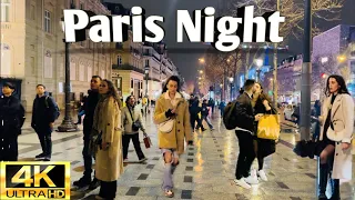 Paris France -February 2024 |Paris Nights4K| Walk in Paris