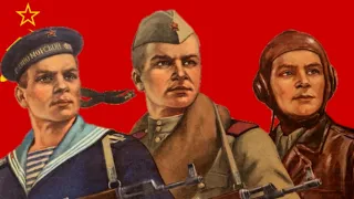 Попурри на темы армейских песен - Soviet Armed Forces Medley  (English Lyrics)