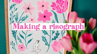 Making a risograph on Procreate // riso printing