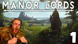 ITS FINALLY HERE! - Manor Lords - Part 1