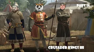 Кооп-стрим (14): Мargo Live, Борщ, Dyxa. Crusader Kings III