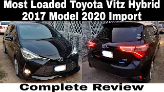 Toyota Vitz 2017 Hybrid | Complete Review | Modellista Body Kits, Push Start, Vossen Rims,