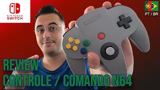 Uboxing e Review do N64 NSO Controller (PT/BR)