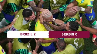 World Cup 2022: Brazil makes it debut in Qatar with Richarlison double winning a 2-0 over Serbia