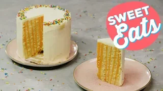 How to Make a Vertical Layer Cake | Food Network