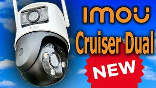 IMOU Cruiser Dual 10mp тревога по людям и авто с ДВУХ КАМЕР, СЛЕЖЕНИЕ ЗА ЧЕЛОВЕКОМ