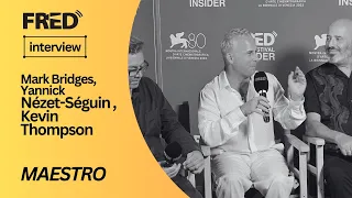 FRED's Interview: Mark Bridges, Yannick Nézet Séguin,  Kevin Thompson - MAESTRO #venezia80