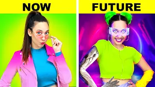 How To Become POPULAR | FUTURE vs NOW | Cyberpunk 2077 in Real Life – by La La Life Games